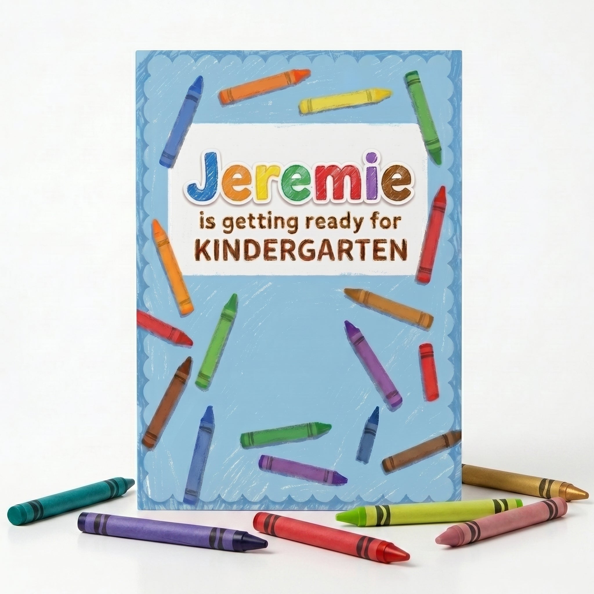 Getting Ready for Kindergarten Workbook - Blue