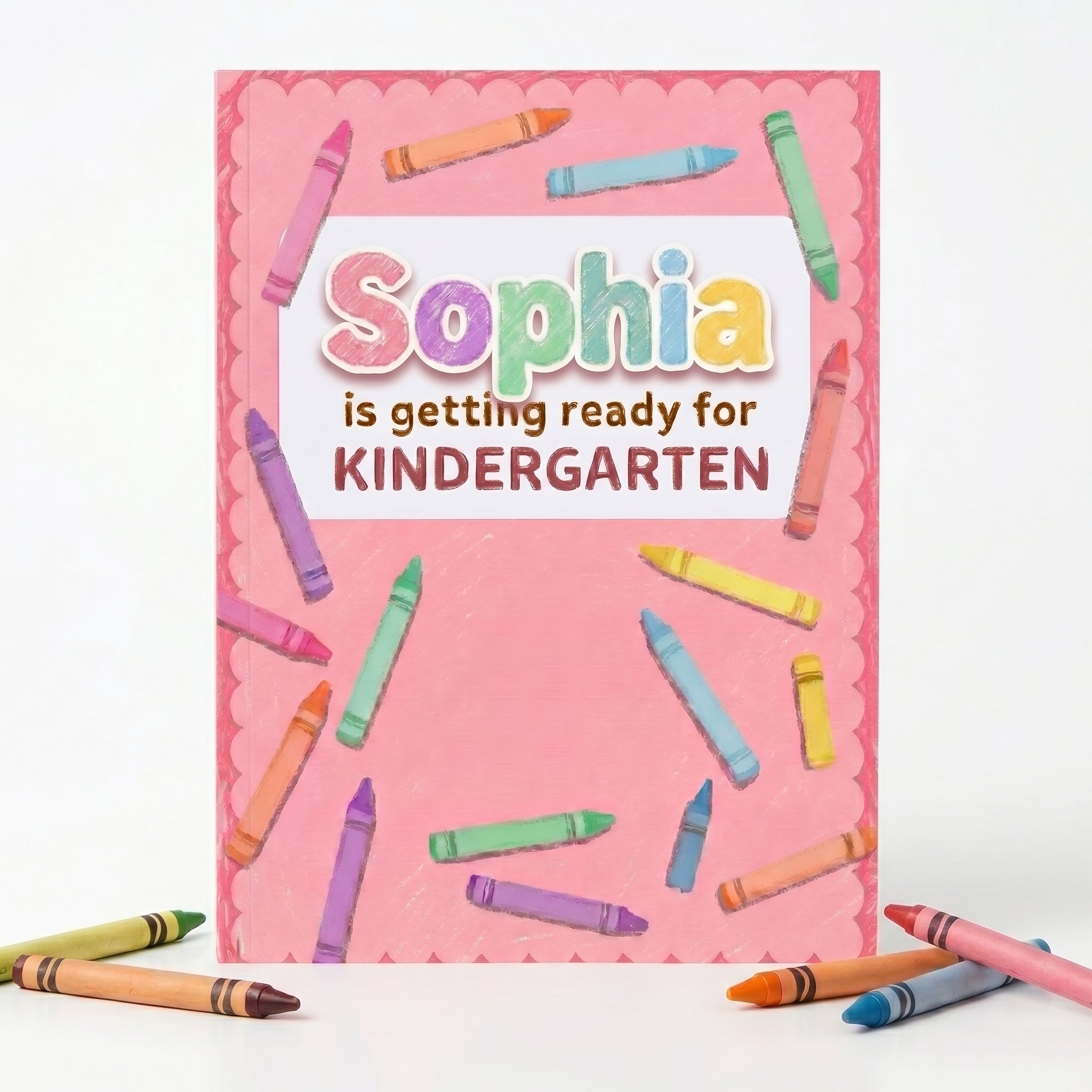 Getting Ready for Kindergarten Workbook - Pink